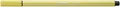 Marker fibrowy premium - STABILO Pen 68 - 1 szt. - musztardowy
